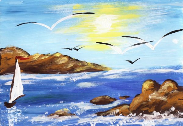 Волны иллюстрация