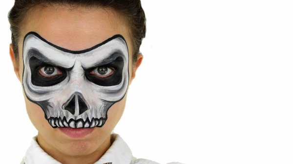 Макияж в домашних на Хэллоуин