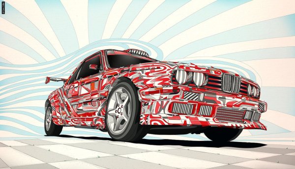 Машина иллюстрация