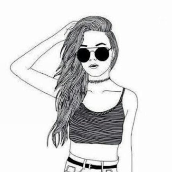 Крутые раскраски для девочек