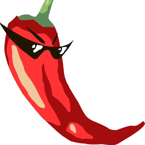 Мексиканский перец Чили мультяшный