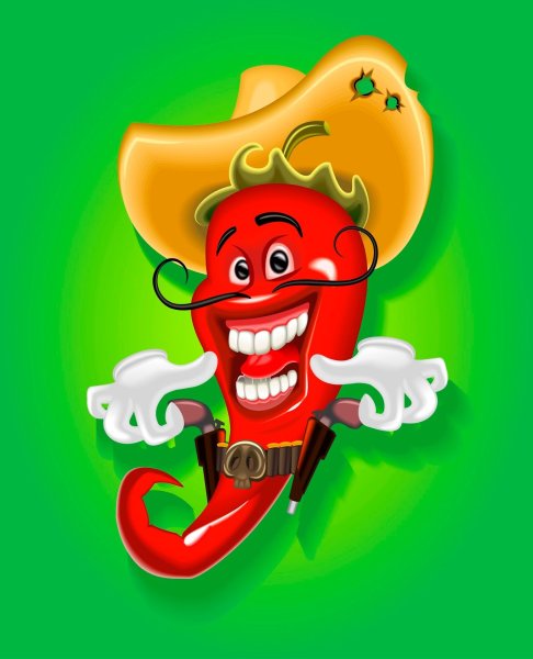 Перец мультяшный