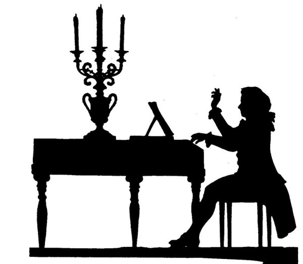 Моцарт и Сальери рисунок