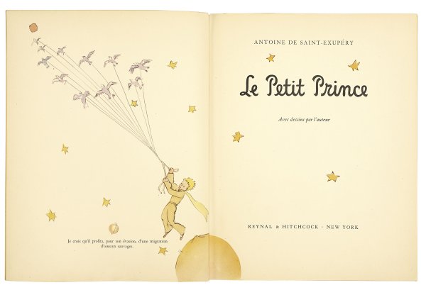 Маленький принц первое издание 1943