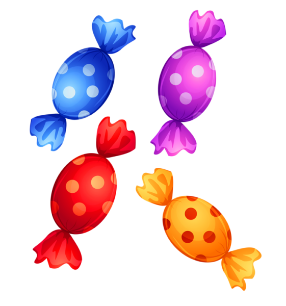 Конфеты мультяшные