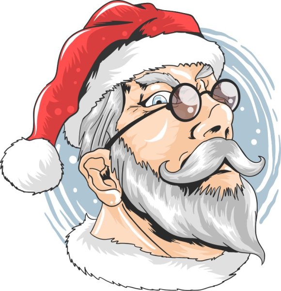 Брутальный дед Мороз