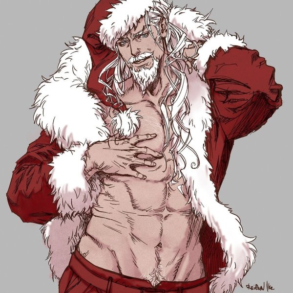 Пьяный дед Мороз