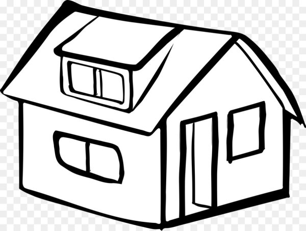 Домик контур