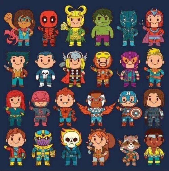 Лего Марвел Мстители персонажи