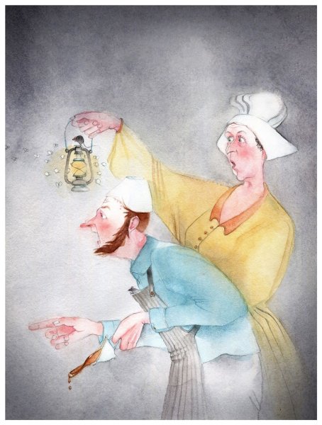 Братья Гримм маленькие человечки Ломаев