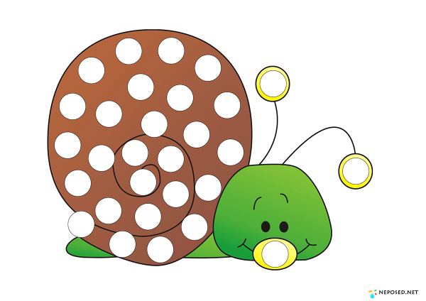 Пластилиновые заплатки для детей 2-3 лет