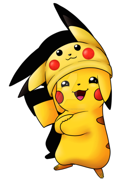 Покемон Пикачу арт