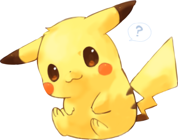 Покемоны Пикачу жёлтые