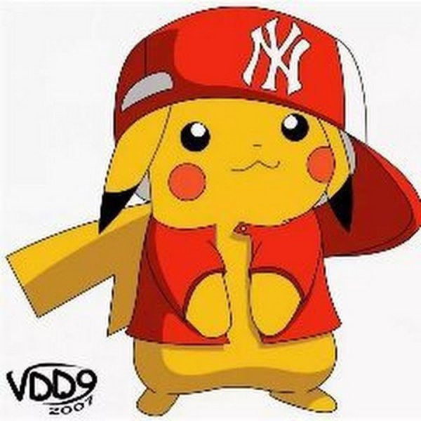 Пикачу в кепочке