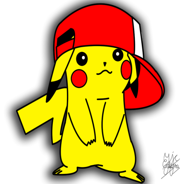 Пикачу рисунок