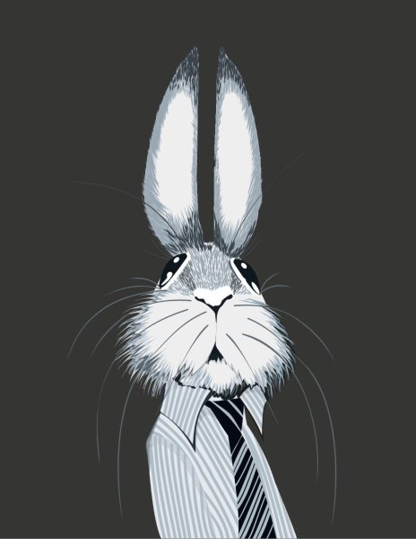 Заяц в галстуке