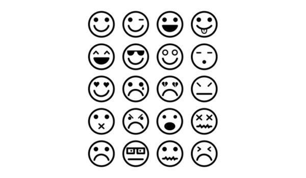 Рисунки смайлики для срисовки