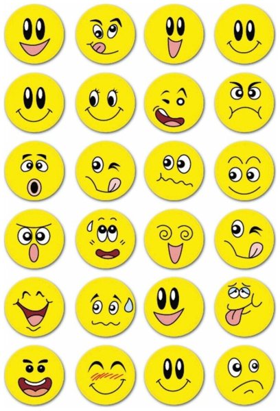 Наклейки - смайлики