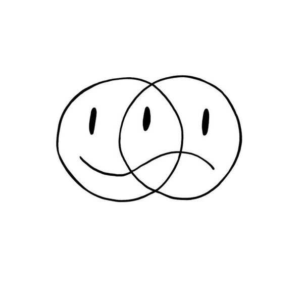 Распечатка смайлов черно-белых