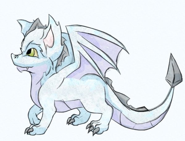 Дракон для срисовки