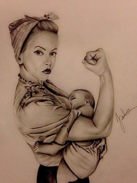 Рисунок маме на др