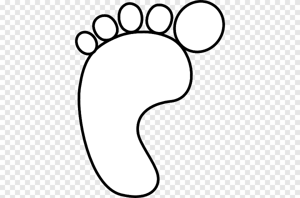 Следы ног для вырезания