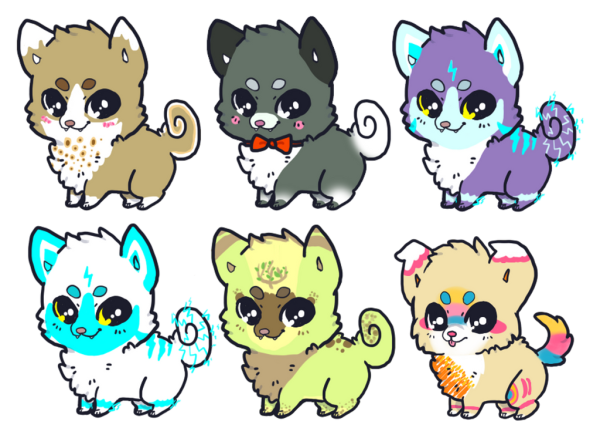 Чиби животные