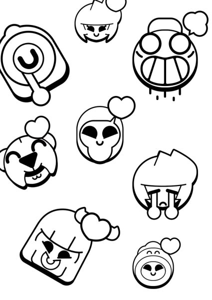 Разукрасить эмодзи Браво старс