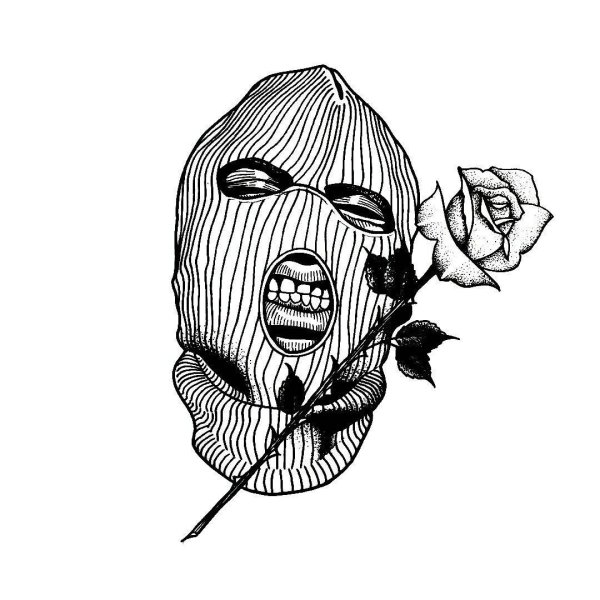 Нож эскиз тату