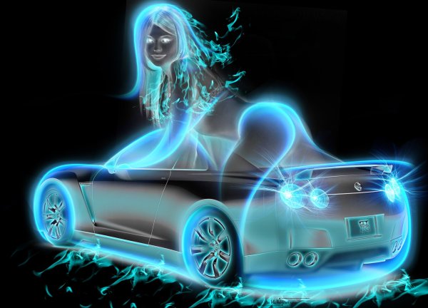 Неоновая тема