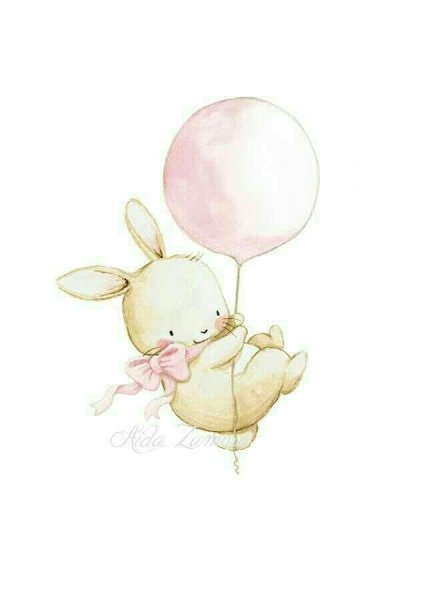 Зайка с шариками