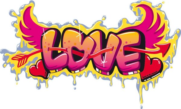 Граффити Love