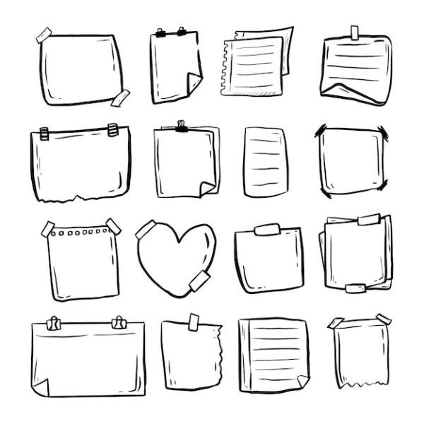 Рисуночки для заметок