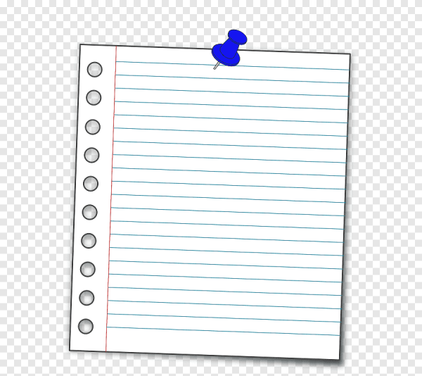 Листок из блокнота