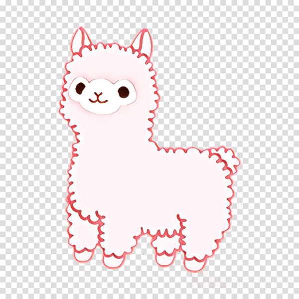 Наклейки ламы черно белые