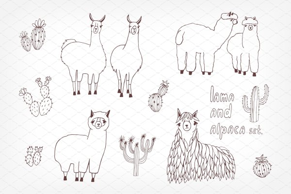 Лама альпака Каваи