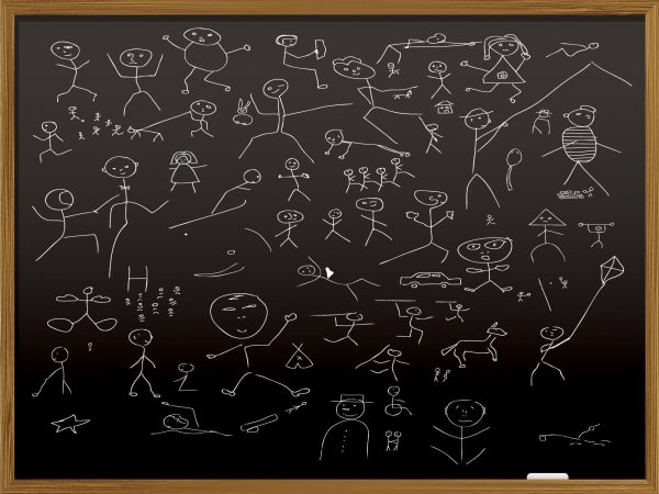 Картинки мелом надписи