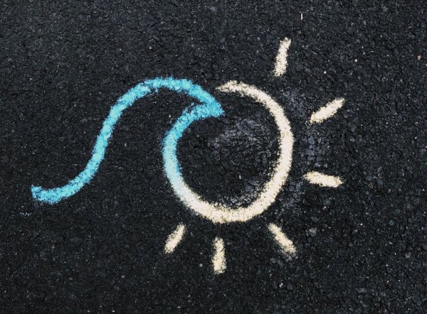 Надписи мелом на доске