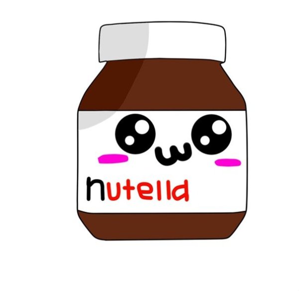 Нутелла нарисовать