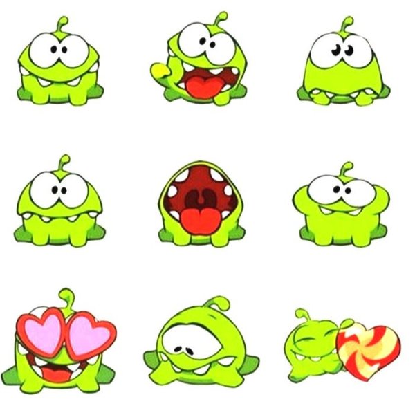 Зелёные картинки для срисовки