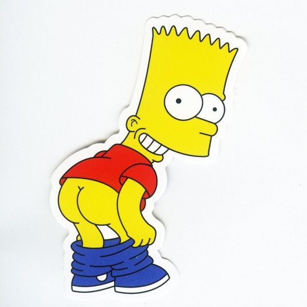 Барт симпсон анфас