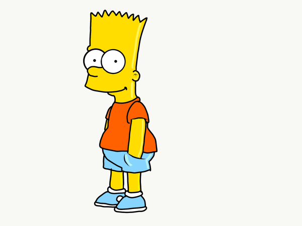 Барт симпсон крутой