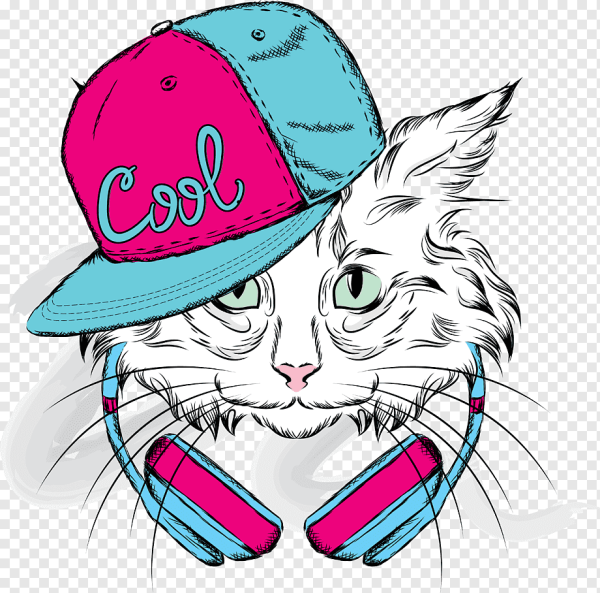 Крутые котики мультяшные