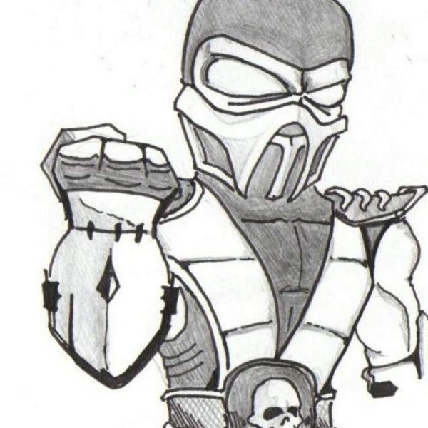 Мортал комбат персонажи рисунки