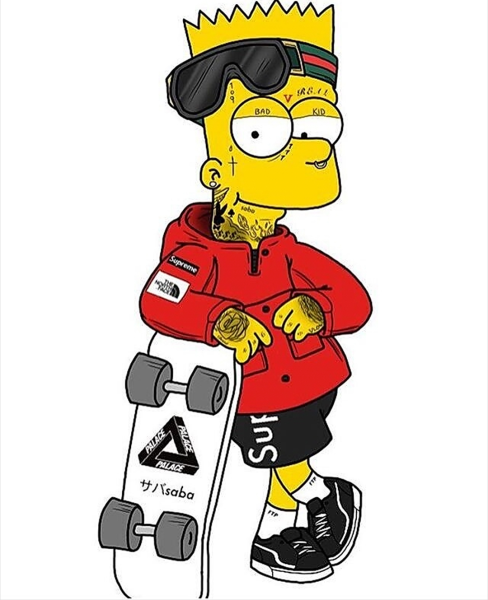 Барт симпсон хайпбист