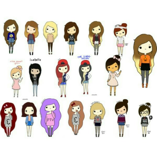 Рисунки для личного дневника для девочек