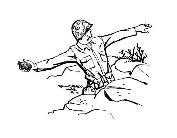 Рисунок на тему неизвестный солдат