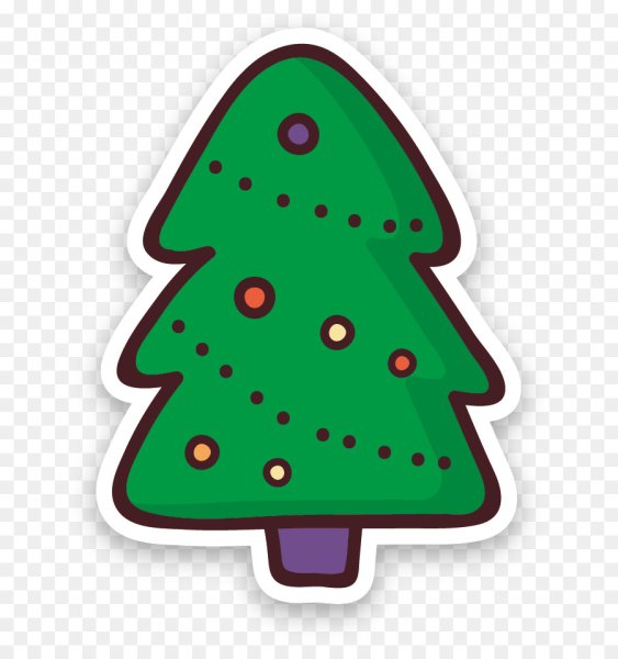 Елочки маленькие рисова