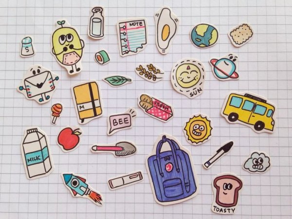 Значки для раскрашивания