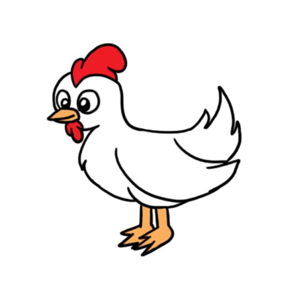 Курица картинка для детей